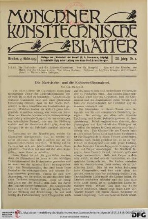 Nr. 1 (4. Oktbr. 1915)