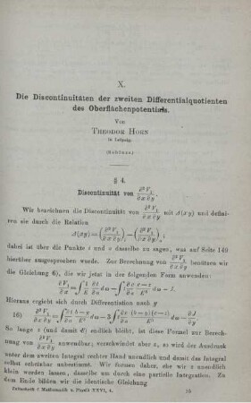 XVI. Kinematisch-geometrische Untersuchungen der Bewegung gesetzmässig-veränderlicher Systeme.