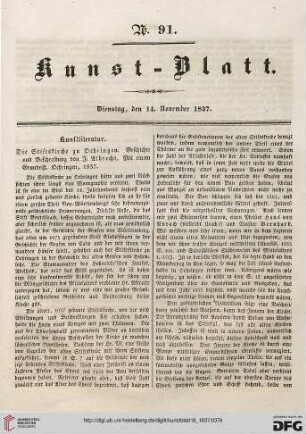 Nr. 91-100 (14. November - 14. Dezember 1837)