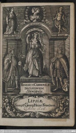 Benedicti Carpzovii [et] c. Decisionum Synopsis