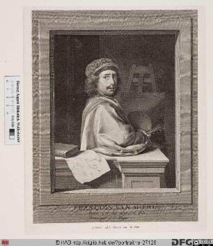 Bildnis Frans van Mieris d. Ä.