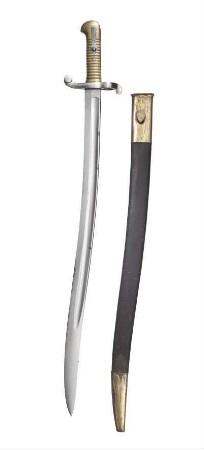 Sabre Baionnette Mle 1842 für das Infanterie-Gewehr Mle 1865 Chassepot, S.64