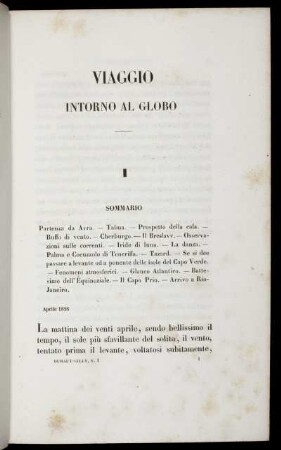 I. Partenza da Avra...
