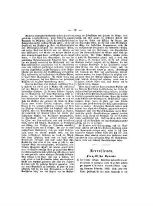 Rezensionen Französische Sprache