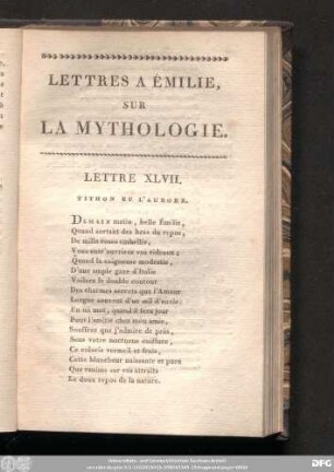 Lettre XLVII.