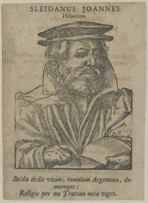 Bildnis des Joannes Sleidanus
