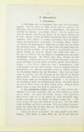B. Pflanzenkunde