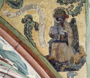 Evangelistensymbole und Kirchenväter — Hieronymus