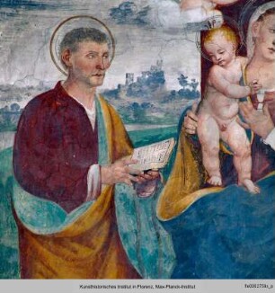 Madonna mit zwei Heiligen