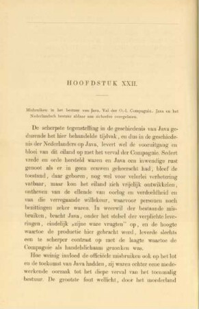 Hoofdstuk XXII. Misbruiken in het bestuur van Java ...