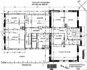 Bad Friedrichshall-Kochendorf: Empfangsgebäude 1.Obergeschoß