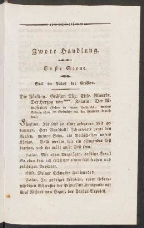 Zwote Handlung