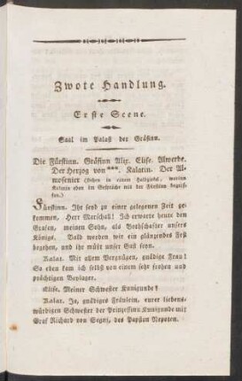 Zwote Handlung