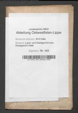 Sonstige: Hartke, Heinrich Wilhelm; Ehepartner: Hartke, Catharine Wilhelmine, geb. Fronemann: