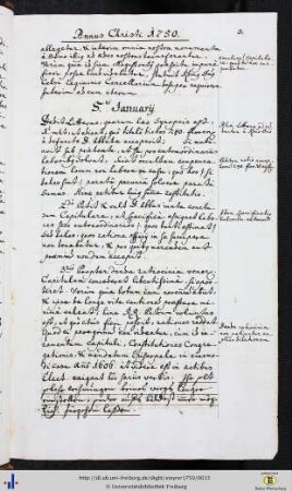 Annus Christi 1750 - 1755.