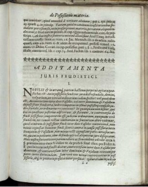 Additamenta Iuris Feudistici