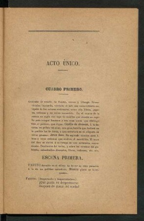 Cuadro primero. - El doctor Fausto.