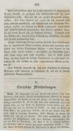 383-384 Kirchliche Mittheilungen