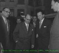 Besuch von Dr. Siegfried Balke (Bundesminister für Atomkernenergie und Wasserwirtschaft (BMAtW)) am Kernforschungszentrum Karlsruhe (KfK)