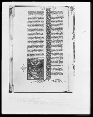Heisterbacher Bibel — Jakobs Traum von der Himmelsleiter, Folio 376verso