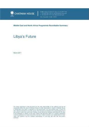 Libya's future