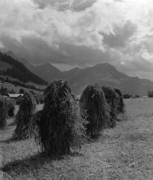 Gebirgslandschaft (vielleicht in den Allgäuer Alpen)