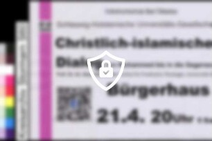 Christlich-islamistischer Dialog