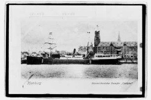 Curityba (1887), Passagier- und Frachtschiff, Hamburg Südamerikanische Dampfschifffahrts-Gesellschaft A/S & Co KG (HSDG), Antwerpen, Bau-Nr. 367