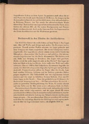 Buchenwald in den Händen der Antifaschisten