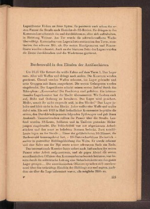 Buchenwald in den Händen der Antifaschisten