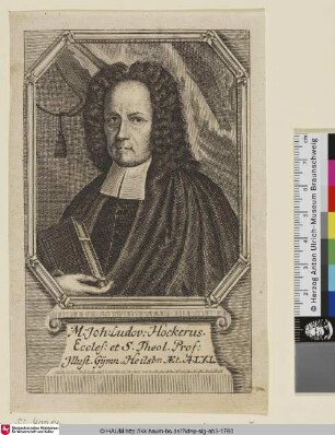 M: Joh: Ludov: Hockerus [Johann Ludwig Hocker]