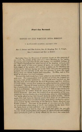 32-65, Report of the Western India mission