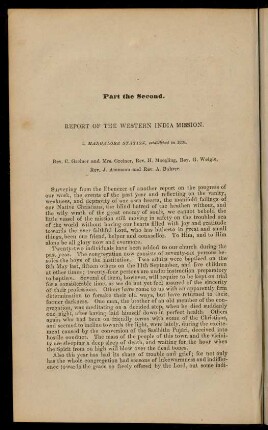 32-65, Report of the Western India mission