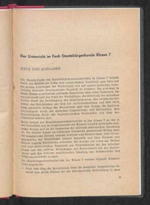 Ziele und Aufgaben