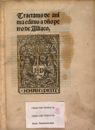 Tractatus de anima