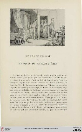 3. Pér. 19.1898: Les dessins français du Marquis de Chennevières