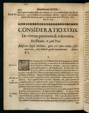 314-322, Consideratio XXXIX.