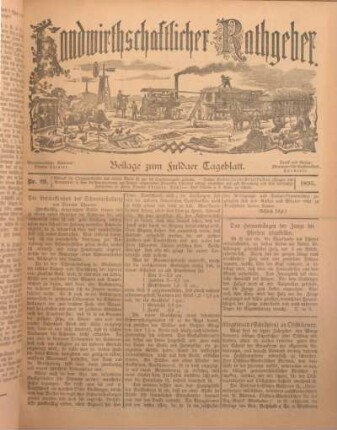 Beilage vom Montag, 23. Dezember 1895