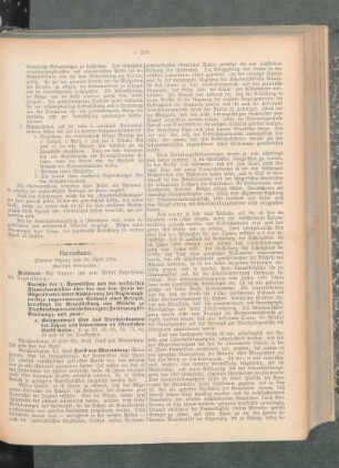 Herrenhaus : siebente Sitzung vom 28. April 1909 ; (amtliches Stenogramm)
