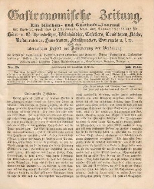 No. 28 (Juli 1844)