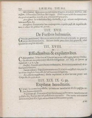 Tit. XIX. IX. C. 32. Expilatæ hereditatis.