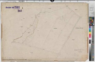 Oelde (Oelde), Umlegung Oelde, Urkarten II Oelde Stadt Flur 11