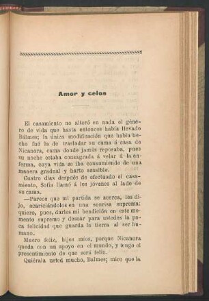 Amor y celos