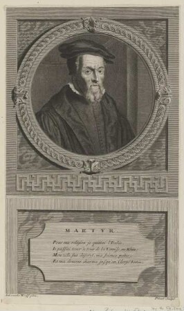 Bildnis des Pietro Martire Vermigli