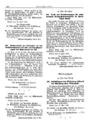 Tarif- und Dienstordnungen für nichtbeamtete Gefolgschaftsmitglieder im öffentlichen Dienst : [Allgemeine Verwaltungssachen] ; [Für das Reich] ; [Amtliche Erlasse] ; [Amtlicher Teil]