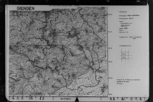 Giengen (Forstbezirksnr. 174): Bildflugnr. 003A Flugstreifen 36-41, Ba-Wü 53, Bildflugcode 174003A23, Maßstab 1:23000