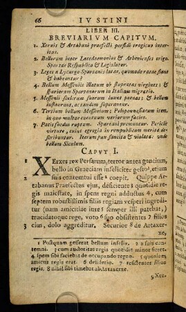 66-80, Liber III. Breviarivm Capitvm