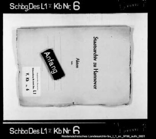 Viehschatzregister Enthält: auch: Amt Bokeloh