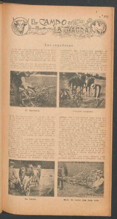 Las segadoras : El campo y la chacra