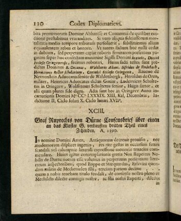 110-120, XCIII - CIII